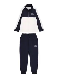 UNDER ARMOUR Tréningový komplet  tmavomodrá / biela