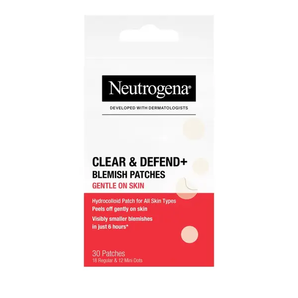 Neutrogena Clear & Defend+ sensitive náplasti na nedokonalosti 30 ks