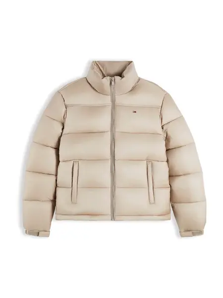 Tommy Jeans Prechodná bunda 'ESS'  tmavošedá