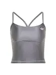 ADIDAS PERFORMANCE Športový top  sivá