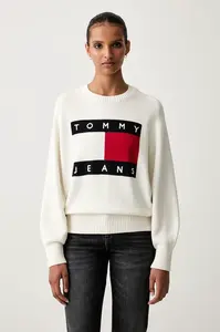 Tommy Jeans svetr dámský s vlnou