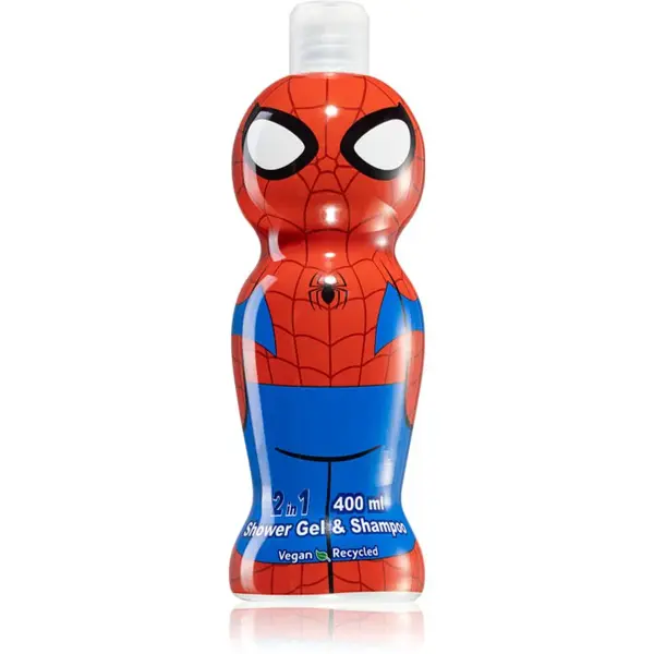 Marvel Spiderman sprchový gél a šampón 2 v 1 400 ml