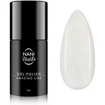 NaniNails NANI Amazing Line gélový lak na nechty odtieň Shimmer White 5 ml