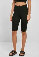 Women's Organic Stretch Jersey Cycling Shorts Black