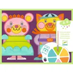 Maľovanie s paletou - farebné zvieratká