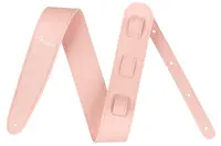 Fender Vegan Leather Strap, Shell Pink, 2.5"