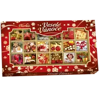 CARLA Mléčné neapolitánky Veselé Vánoce 90 g