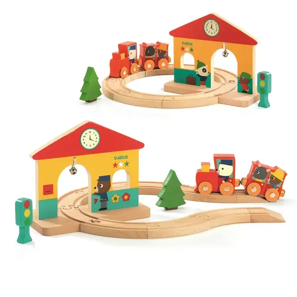 Moja prvá drevená vláčikodráha