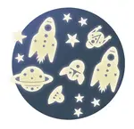 Fosforeskujúce samolepky – Vesmírna misia