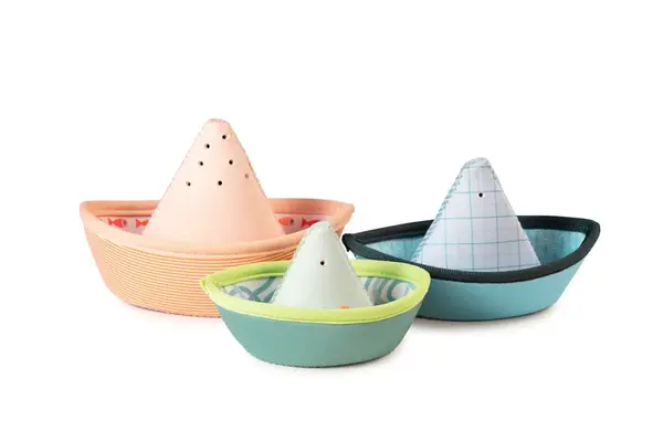 Lilliputiens - 3 plávajúce lodičky - džungľa - hračka do vody