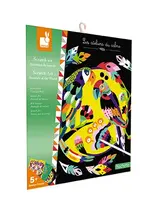 Atelier Mini - vyškrabovacie obrázky - zvieratká sveta