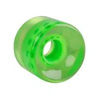 Průhledné kolečko na penny board 60*45 mm zelená