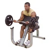 Posilovač bicepsů Body-Solid Curl Bench GPCB329 šedá
