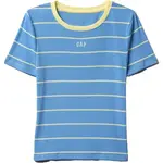 GAP MOD RIB ABBRV Dámske tričko, svetlomodrá, veľkosť