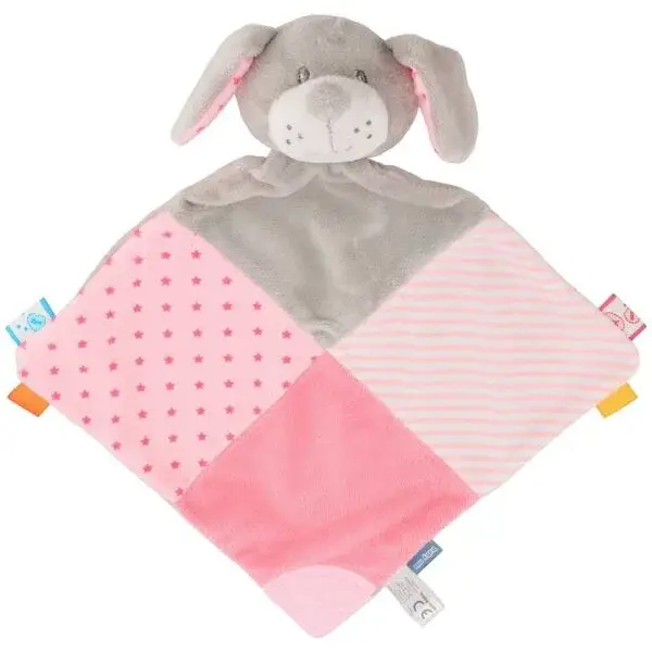 BABY MIX PES Uspávačik, ružová, veľkosť