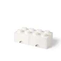 Úložný box 8 s šuplíky, více variant - LEGO Barva: bílá