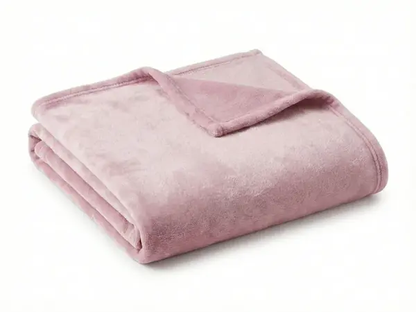 Mikroplyšová deka SOFT, pudrově růžová Rozměr: 160 x 200 cm