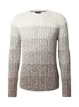JOOP! Sveter 'Maximilio'  krémová / béžová melírovaná / hnedá melírovaná