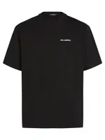 Karl Lagerfeld Tričko  čierna / biela