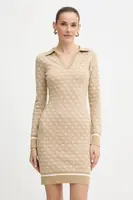 Šaty z vlněné směsi Guess AUBREY