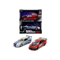 Rychle a zběsile Twin Pack 2006 Mitsubishi Lancer Evo IX + Brianův 2002 Nissan Skyline GTR