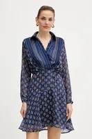 Šaty Morgan modrá barva, mini, RAVIL.F