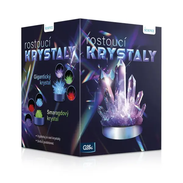 Rastúce kryštály ALBI