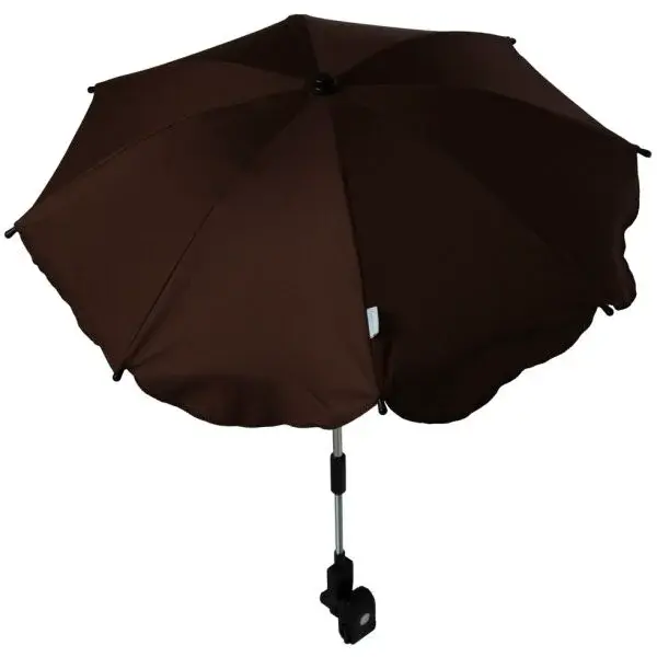 NEW BABY SLUNEČNÍK NA KOČÁREK Slunečník na kočárek, hnědá, velikost