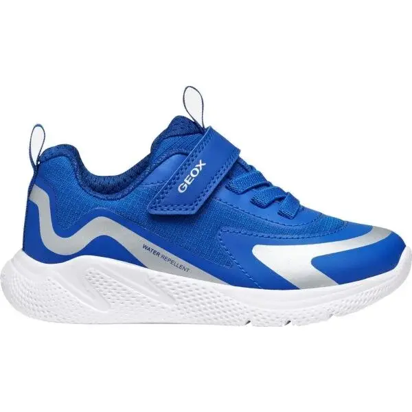 Geox J SPRINTYE Chlapčenská voľnočasová obuv, modrá, veľkosť