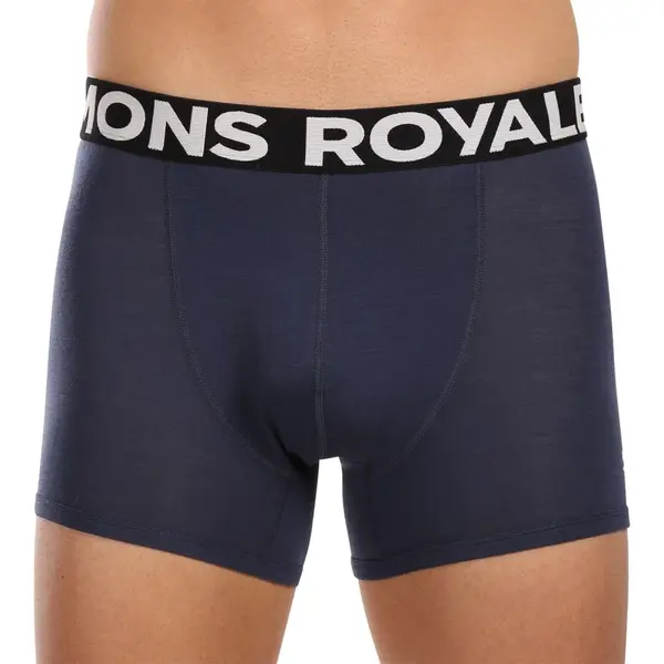 Mons Royale Pánské boxerky tmavě modré (100087-1169-568) XL