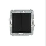 12MWP-33 Schodiskový konektor dvojitá čierna