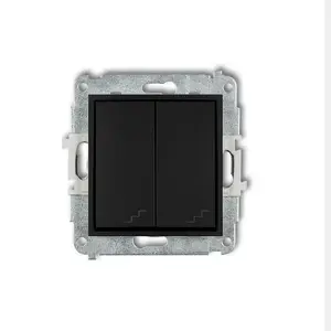 12MWP-33 Schodiskový konektor dvojitá čierna