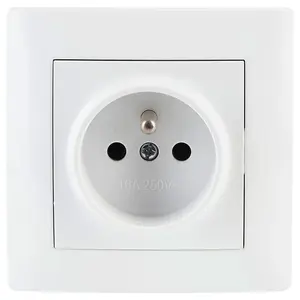 Zásuvka jednoduchá WESA biela