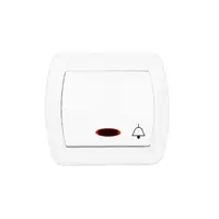 AD1L Zvončekový vypínač biely