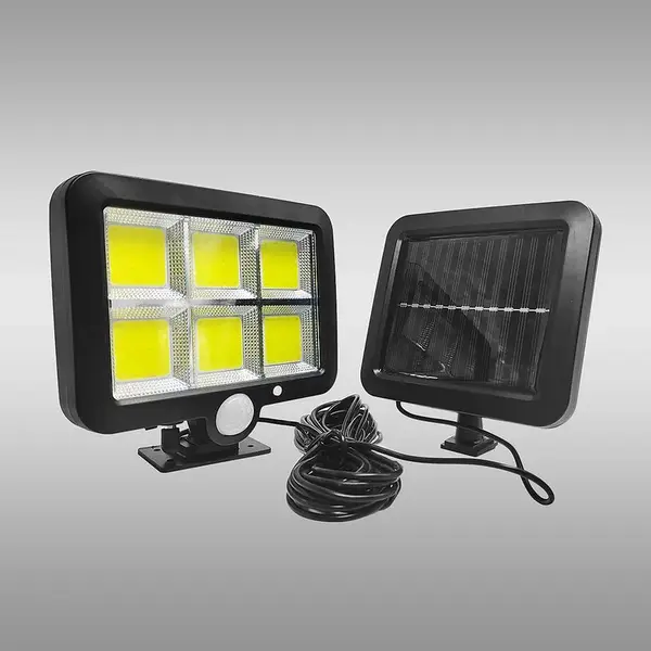 Solárne LED svietidlo XENON AO-XE100SL čierne