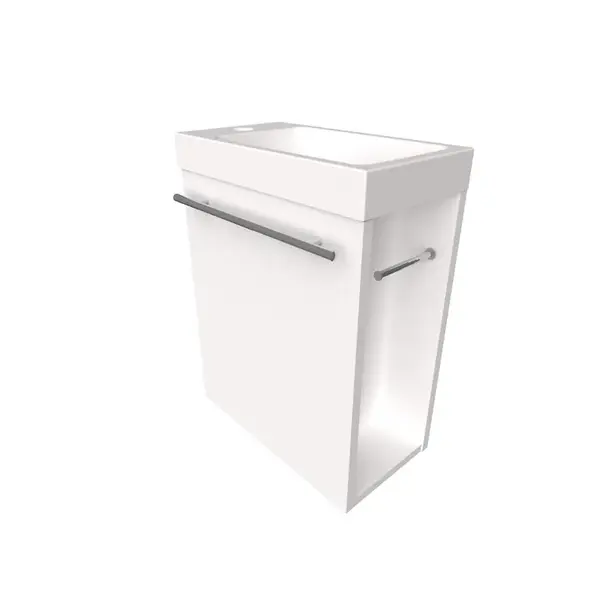 Skříňka s umyvadlem Mari 40 bílý