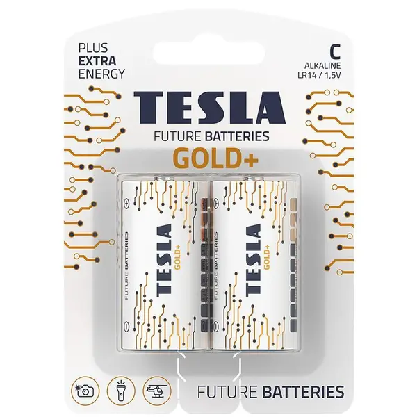 Baterie Tesla Gold+ C LR14 2 ks