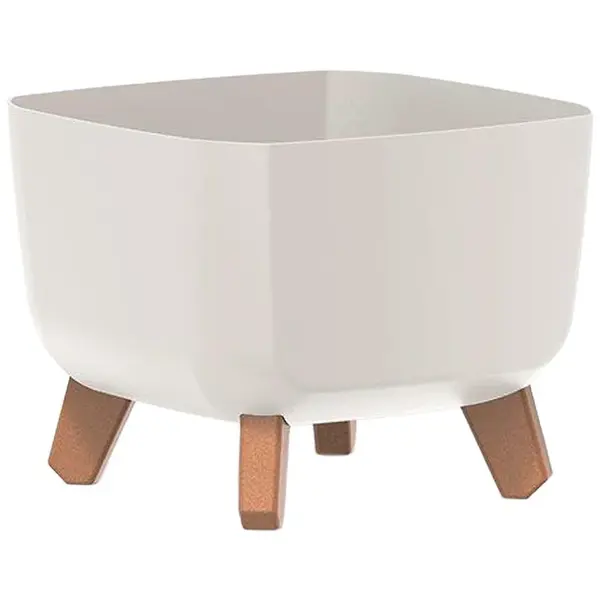 Květináč Gracia Square 24 cm bílý DGQL240-S449