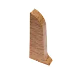 Ľavá záslepka podlahovej lišty 151/22 EASY - Dub doska