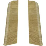 Ukončenie ľavé + pravé k podlahovej lište SG75 – J5 Dub macchiato – 1+1 ks