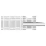 Priehľadná riasiaca páska 1:2,5 vlna 14.100.250.3.1 Tovar na mieru