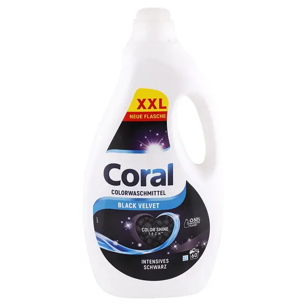Coral Black Velvet gel na černé prádlo 3 l/60 praní