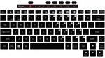 Zebra KYB-ET8X-2IN1-FR1-01 keyboard, FR