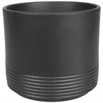 Obal na kvetináč okrúhly Rille 992 12 cm antracit mat