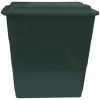 Sud s ventilom a vekom plastový zelený