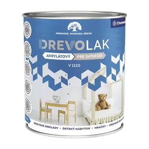 Chemolak Lak na dřevo interiér V1220 lesklý 0,6l