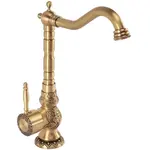 Drezová umývadlová batéria vysoká Rea VENICE antický bronz