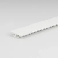 Profil H PVC bily lesk 3.5x11x22x1000