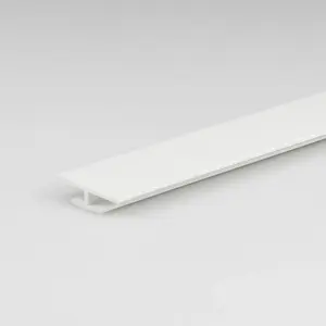 Profil H PVC bily lesk 3.5x11x22x1000