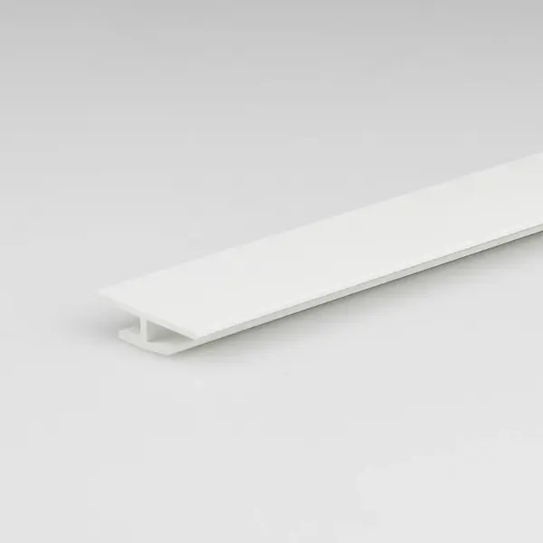 Profil H PVC bily lesk 3.5x11x22x1000